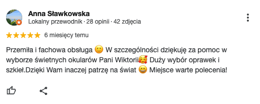 Opinia 1 - Salon Kodano Legionowo